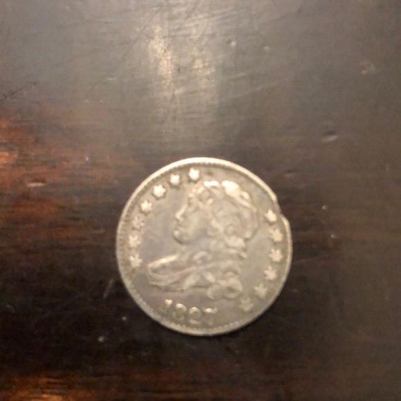 1827 year old 10 c United States dine. - Picture 2 of 2